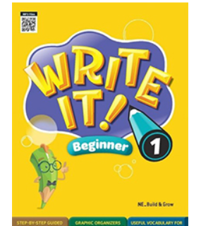 Write it! Beginner 1 교재 표지